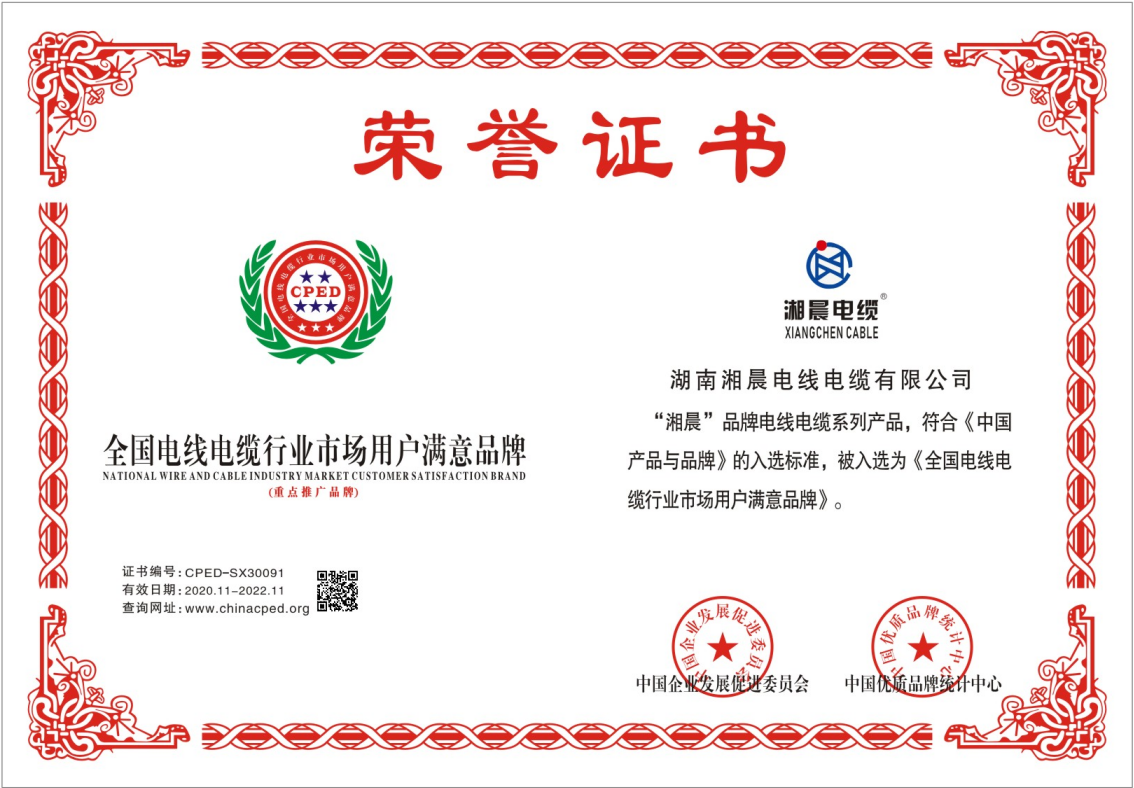 湘晨證書